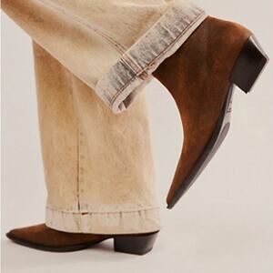 New Vegabond Cassie Leather Boots Brown